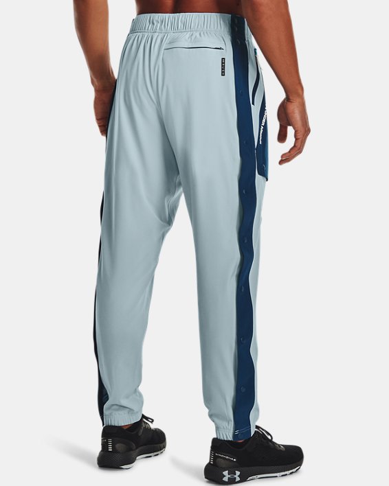 Men's UA RUSH™ Woven Tearaway Pants, Blue, pdpMainDesktop image number 1